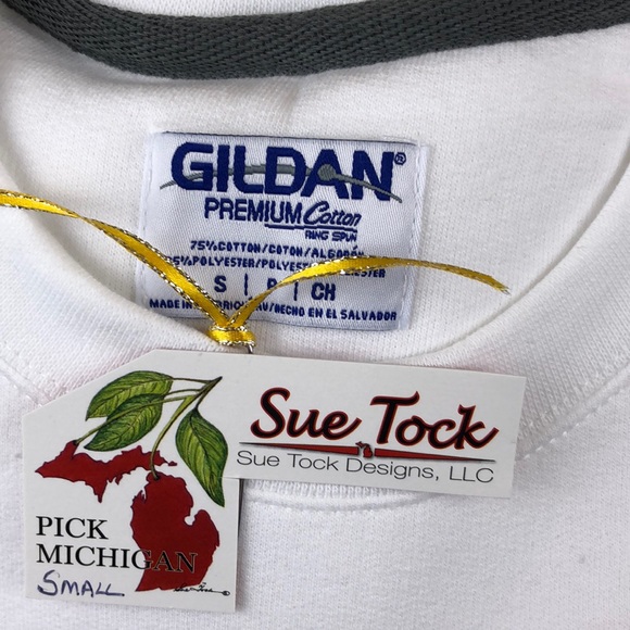 NWT Bicycle Geranium Basket Sweatshirt Ladies Sz S - Picture 2 of 8